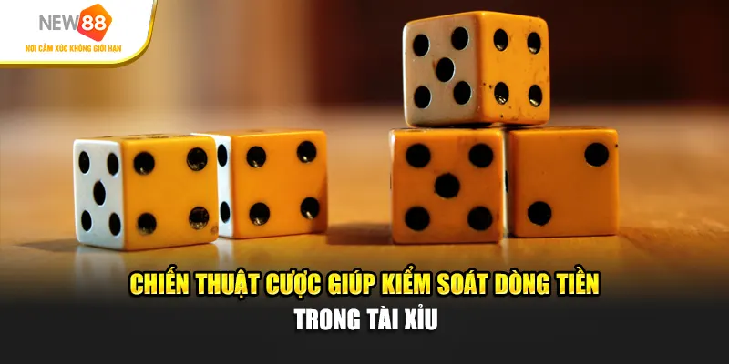 Chiến thuật cược giúp kiểm soát dòng tiền trong tài xỉu