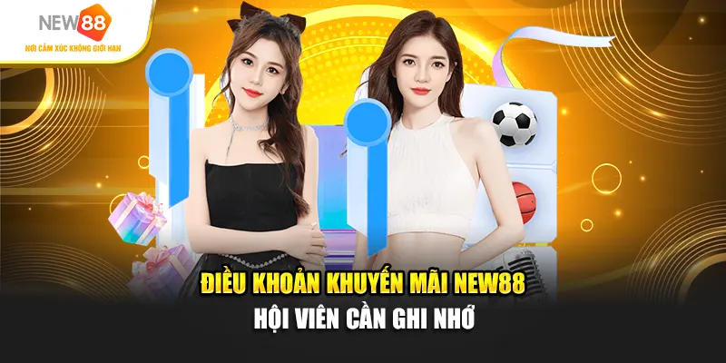 Điều khoản khuyến mãi New88 hội viên cần ghi nhớ