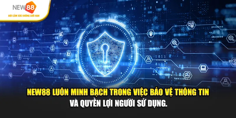 New88 luôn minh bạch trong việc bảo vệ thông tin và quyền lợi người sử dụng.