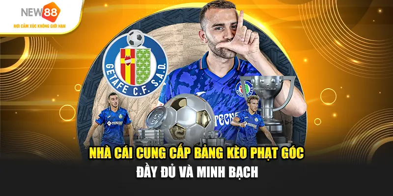 Nhà cái cung cấp bảng kèo phạt góc đầy đủ và minh bạch
