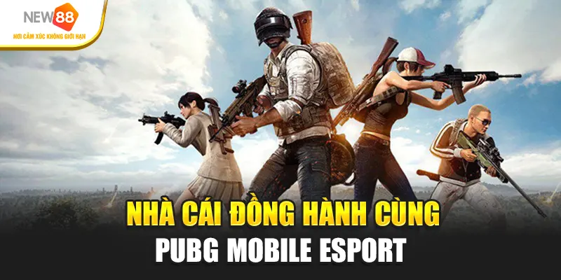 Nhà cái đồng hành cùng Pubg Mobile Esport