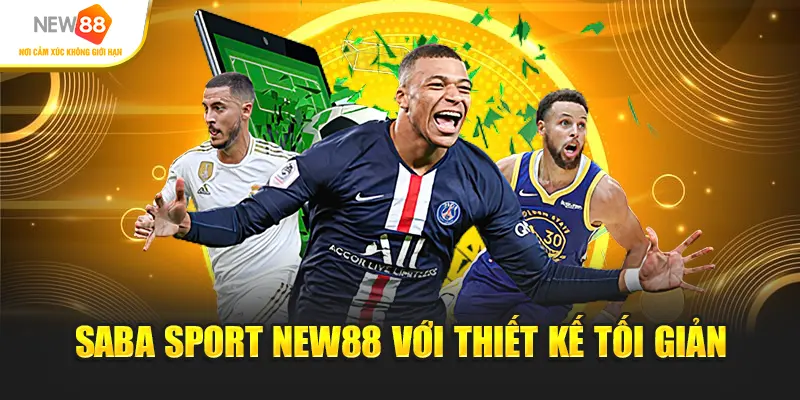 Saba sport New88 với thiết kế tối giản