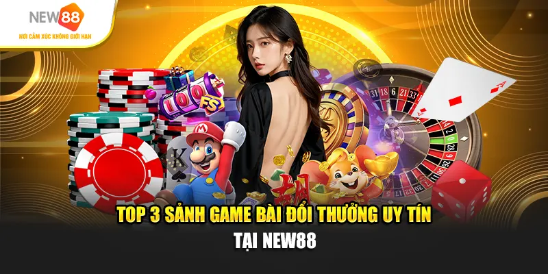Top 3 sảnh game bài đổi thưởng uy tín tại New88
