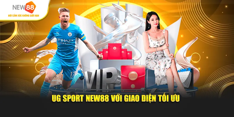 UG Sport New88 với giao diện tối ưu