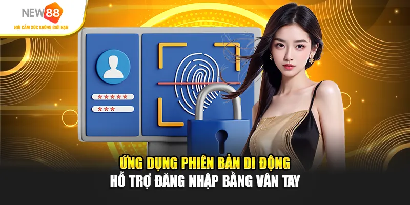 Ứng Dụng Phiên Bản Di Động Hỗ Trợ Đăng Nhập Bằng Vân Tay
